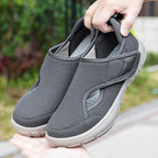 Damen Atmungsaktive und leichte Freizeitschuhe mit flexiblem Klettverschluss R&B