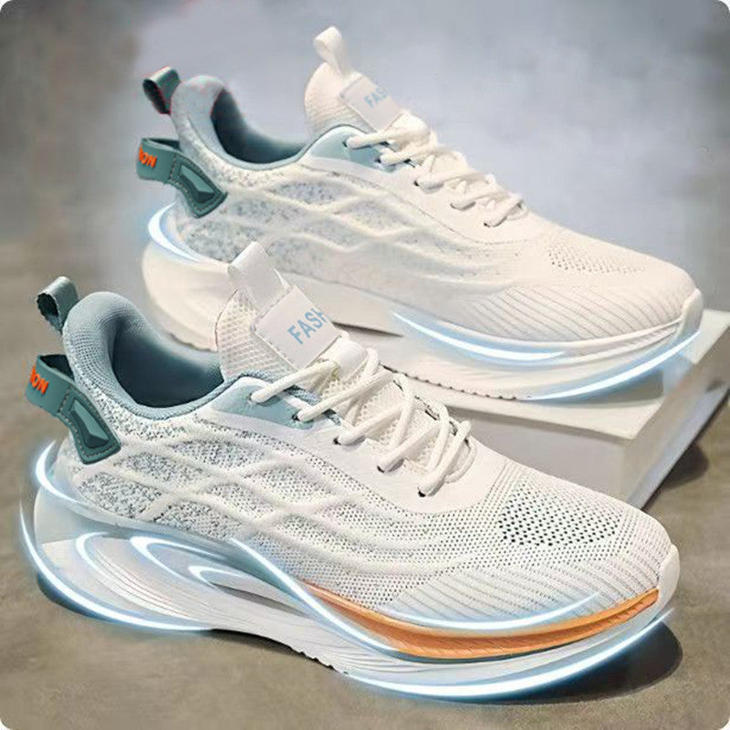 Damen modische Sneakers mit innovativer Dämpfungstechnologie und futuristischem Design R&B