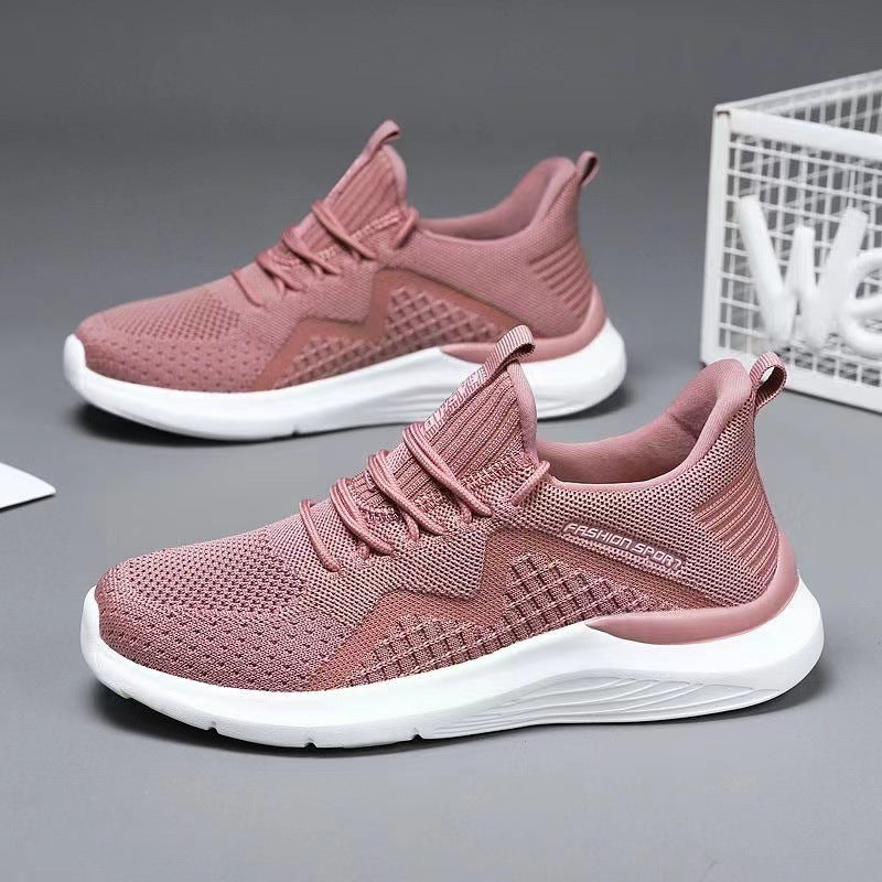 Damen Sportliche Laufschuhe mit atmungsaktiver Netzstruktur und flexibler Dämpfung R&B