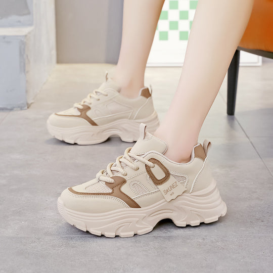 Damen Sportliche Chunky Sneakers mit ergonomischem Profil und rutschfester Sohle R&B