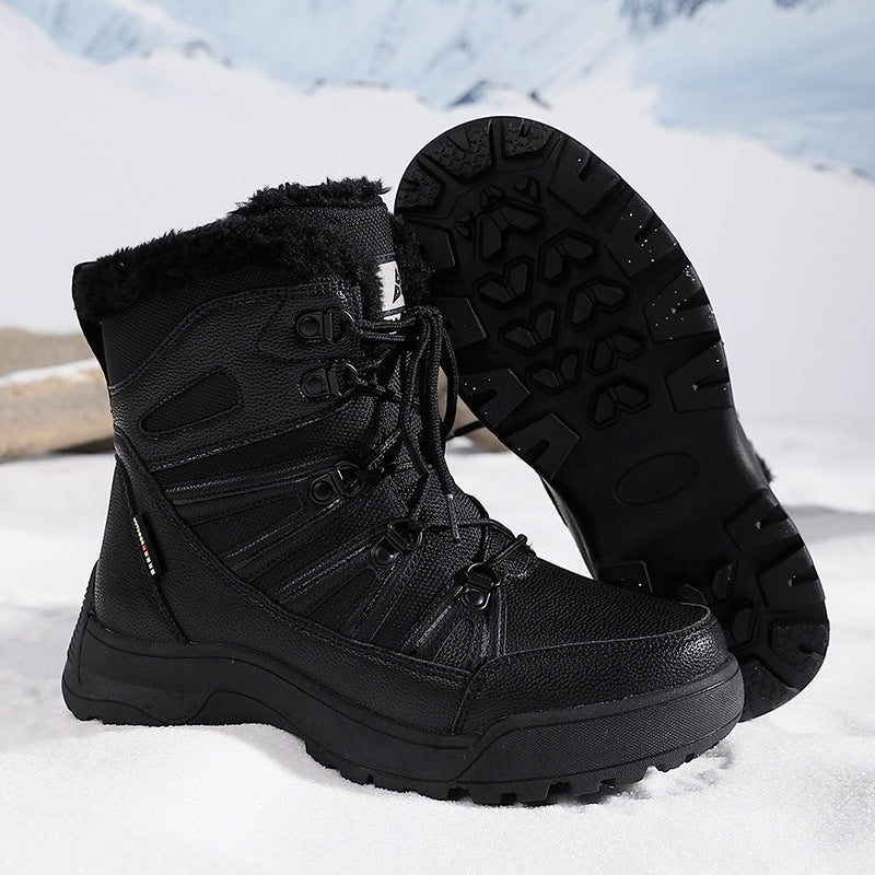 Damen Winterboots mit warmem Futter und rutschfester Sohle R&B