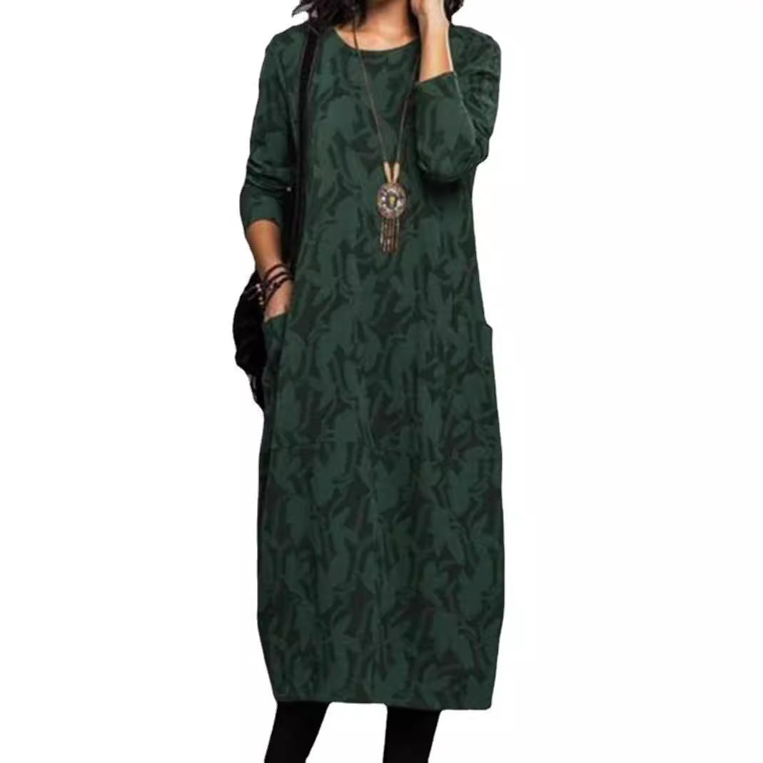 Damen Longsleeve Kleid im eleganten Layering-Stil Heidi-Mode