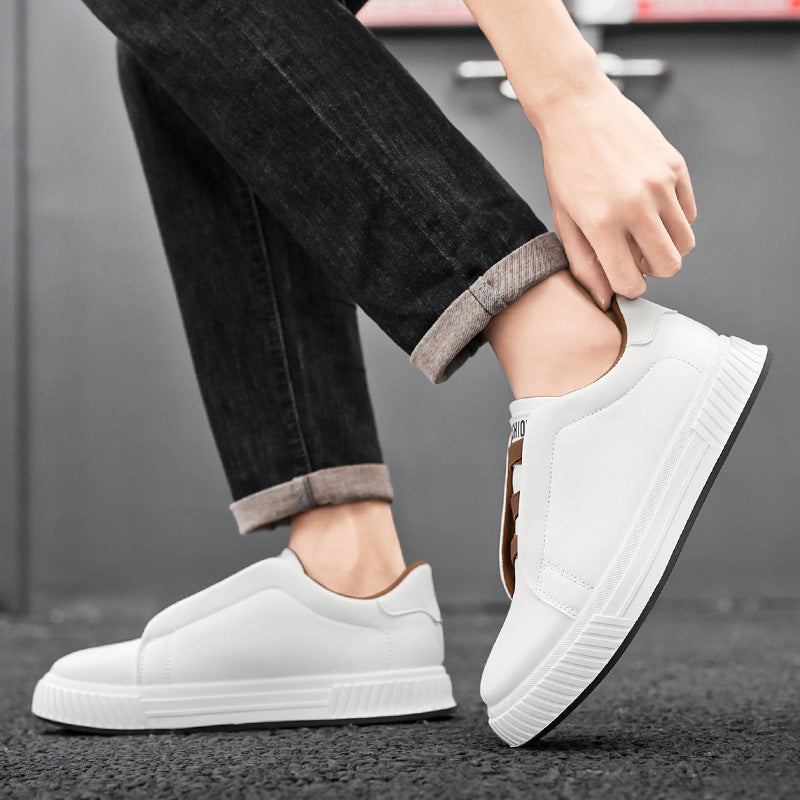 Damen Bequeme Slip-On Sneakers mit elastischen Bändern R&B