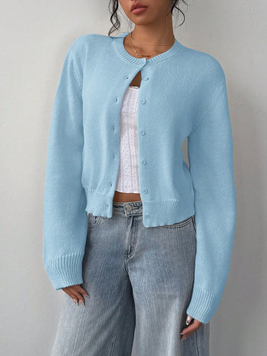 Damen Strickjacke im Oversized-Stil R&B