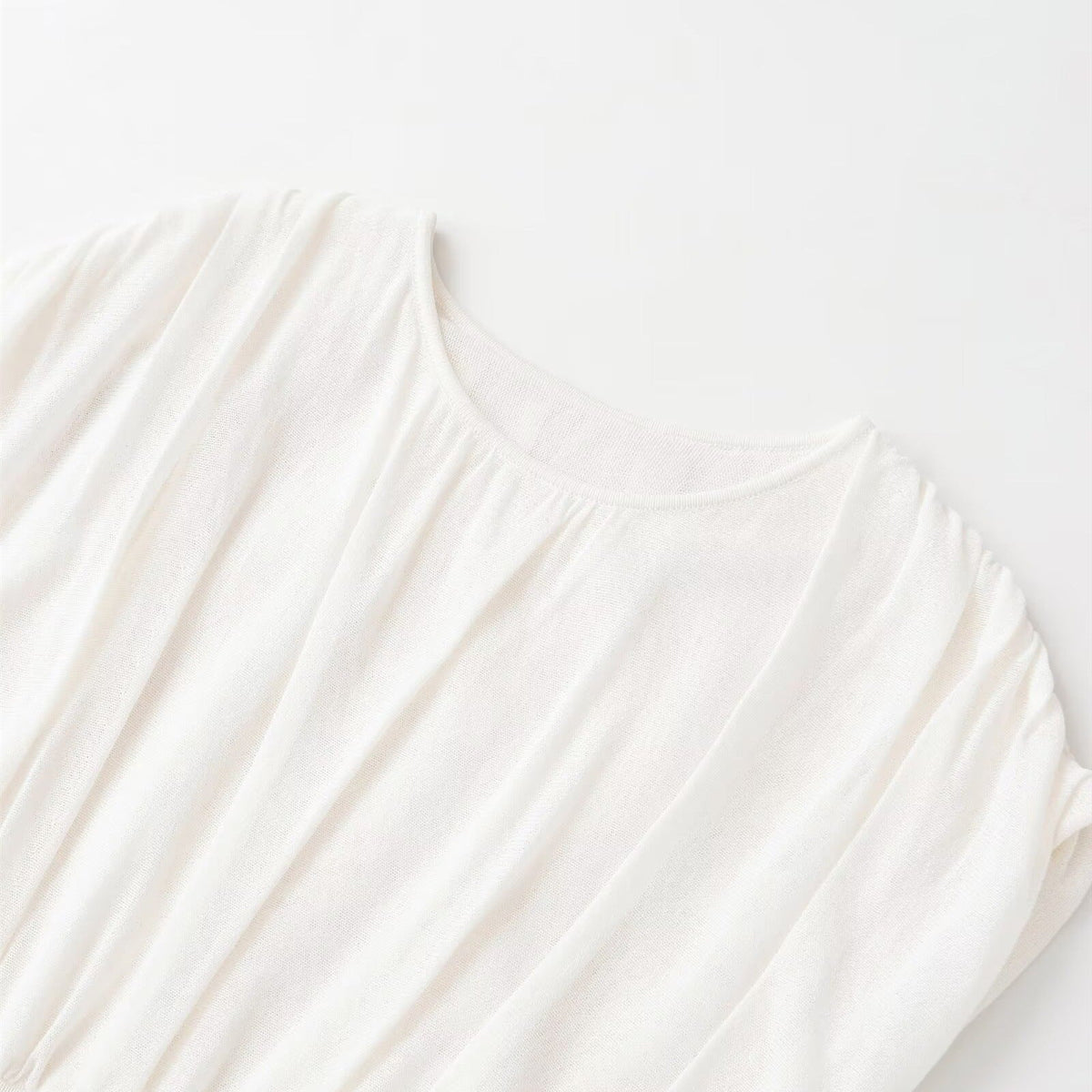 Damen modisches Oversize-Top mit raffiniertem Bund R&B