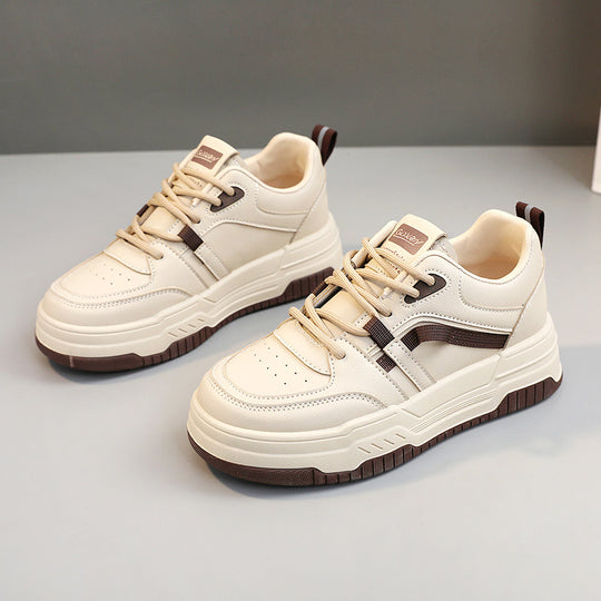 Damen sportliche Sneakers mit dämpfender Sohle und atmungsaktiver Obermaterialstruktur R&B