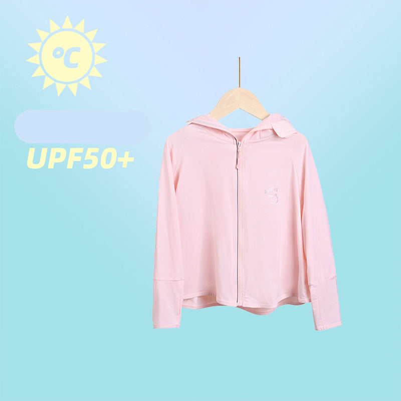 Damen sportliche UV-Schutzjacke mit Kapuze R&B