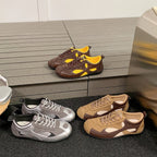 Damen sportliche Freizeit-Sneaker mit atmungsaktiver Obermaterialstruktur und gepolsterter Innensohle R&B