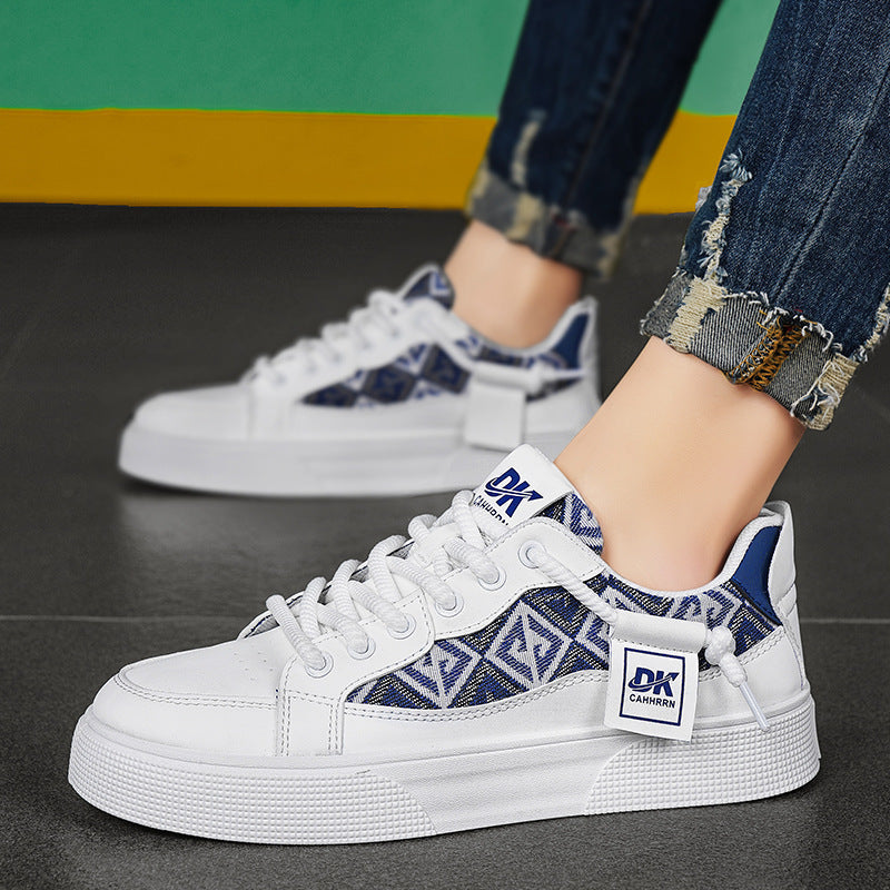 Damen Sportliche Sneakers mit einzigartigem Musterdruck und komfortabler Laufsohle