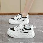 Damen Trendige Sneakers mit hoher Sohle und sportlichem Design R&B