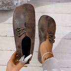 Damen Bequeme Ballerina-Schuhe mit dekorativem Knopf-Detail