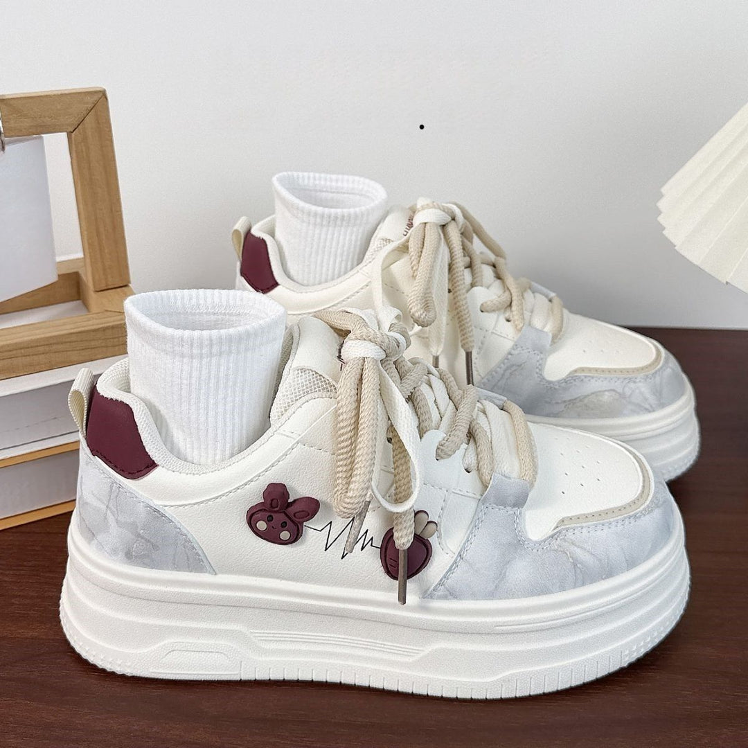Damen Sportliche Sneakers mit verspielten Tierapplikationen und komfortabler Dämpfung R&B