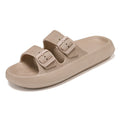Damen Komfortable Sandalen mit Doppel-Schnallen R&B