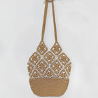 Damen handgefertigte Makramee Tasche R&B
