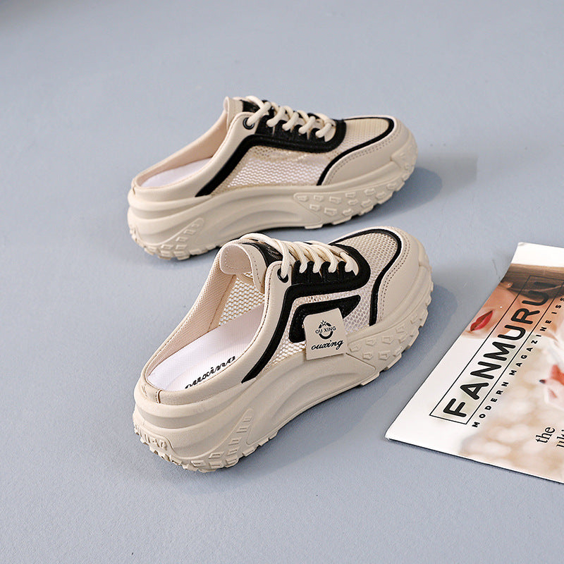 Damen Freizeitschuhe mit leichtgewichtiger Sohle und atmungsaktivem Mesh-Obermaterial R&B