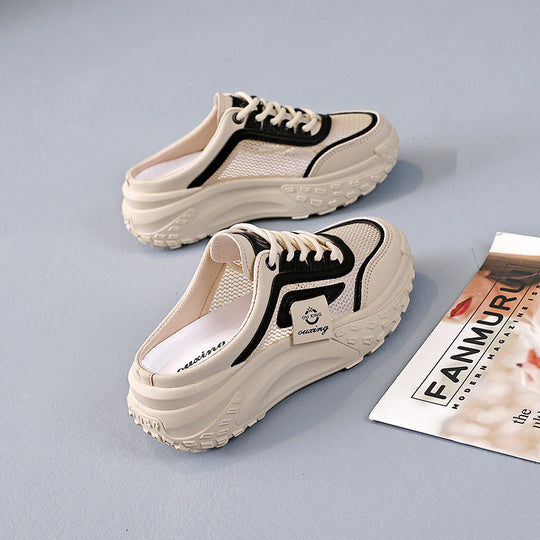 Damen Freizeitschuhe mit leichtgewichtiger Sohle und atmungsaktivem Mesh-Obermaterial R&B