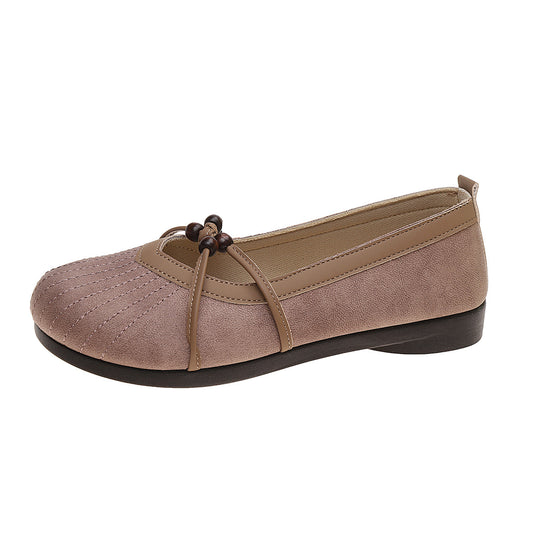 Damen schicke Ballerinas mit dekorativer Schleifen-Applikation R&B