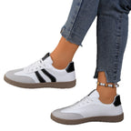 Damen Sportliche Sneakers mit eleganten Metallic-Details R&B