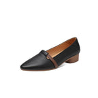 Damen Elegante Ballerinas mit schickem Riemchen und hochwertigem Lederoberteil R&B