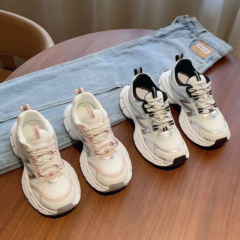Damen Sportliche Sneakers mit atmungsaktiven Einsätzen und rutschfester Sohle R&B