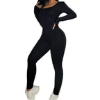 Damen Hochdehnbarer Jumpsuit R&B