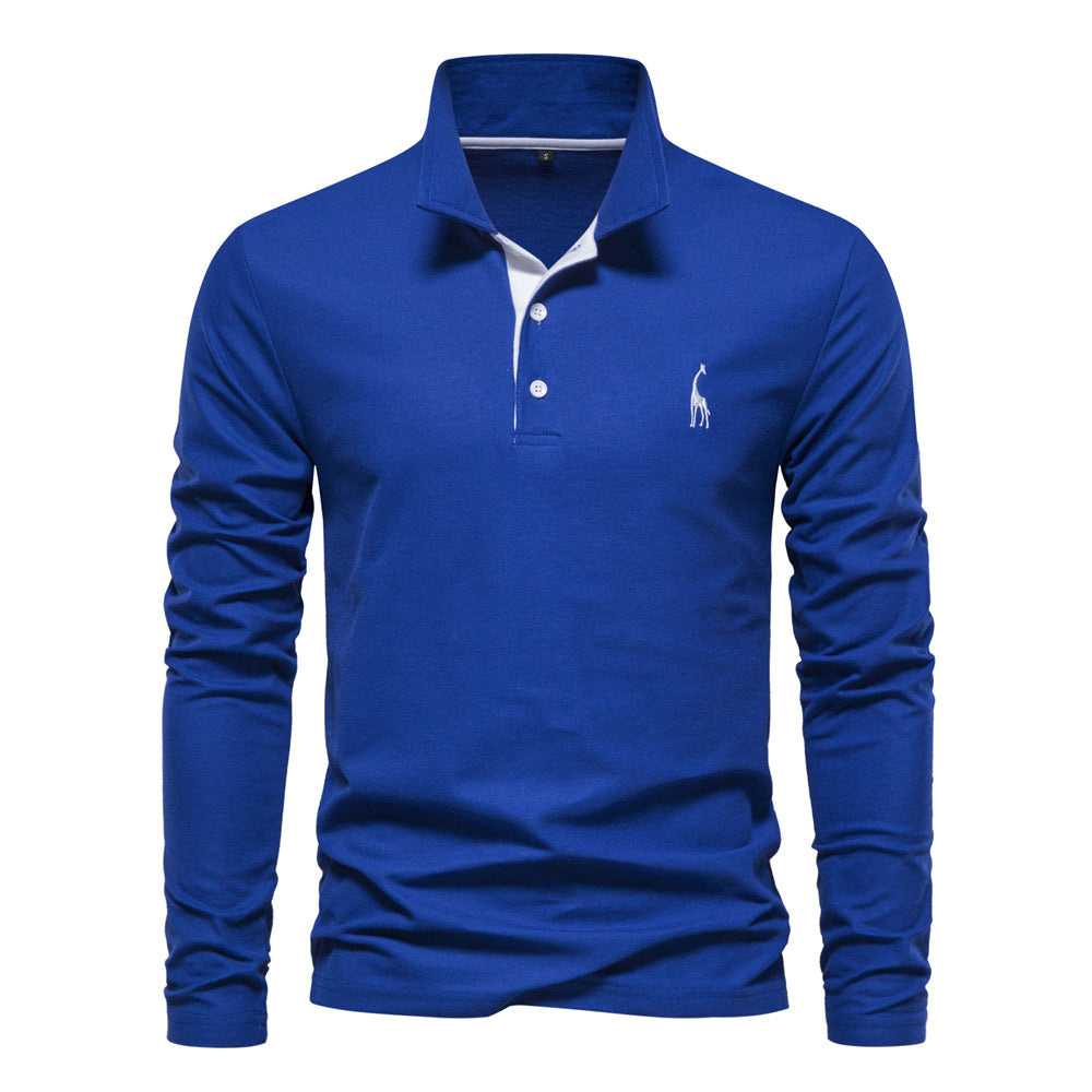 Atmungsaktives Baumwoll Poloshirt Herren | EB