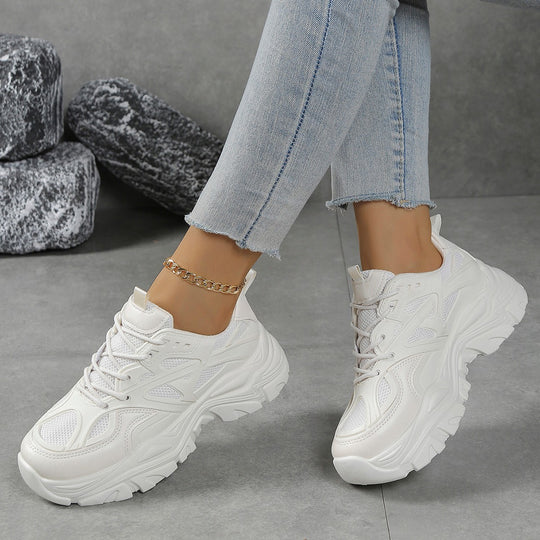 Damen Sportliche Sneakers mit ergonomischem Design und atmungsaktiver Oberflächenstruktur R&B