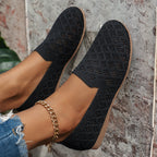 Damen Atmungsaktive Slip-On Ballerinas mit perforiertem Obermaterial R&B
