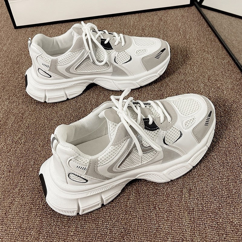 Damen Sportliche Lauf Sneakers mit atmungsaktivem Obermaterial und dämpfender Sohle R&B