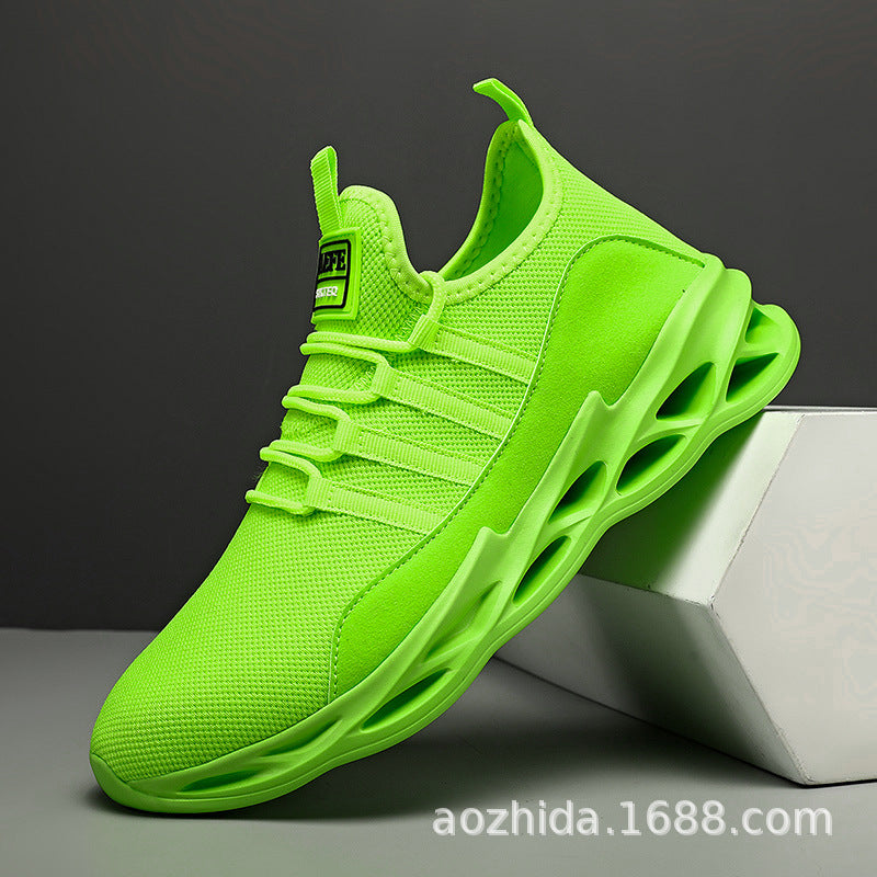 Damen Sportliche Sneakers mit atmungsaktiver Mesh-Oberfläche und dynamischem Dämpfungssystem R&B