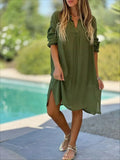 Damen lässiges Sommerkleid R&B