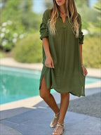 Damen lässiges Sommerkleid R&B