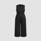 Damen Jumpsuit mit elegantem schulterfreiem Design und praktischen Seitentaschen R&B