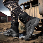 Herren wetterfeste Jagdstiefel mit rutschfester Sohle und atmungsaktiver Oberfläche R&B