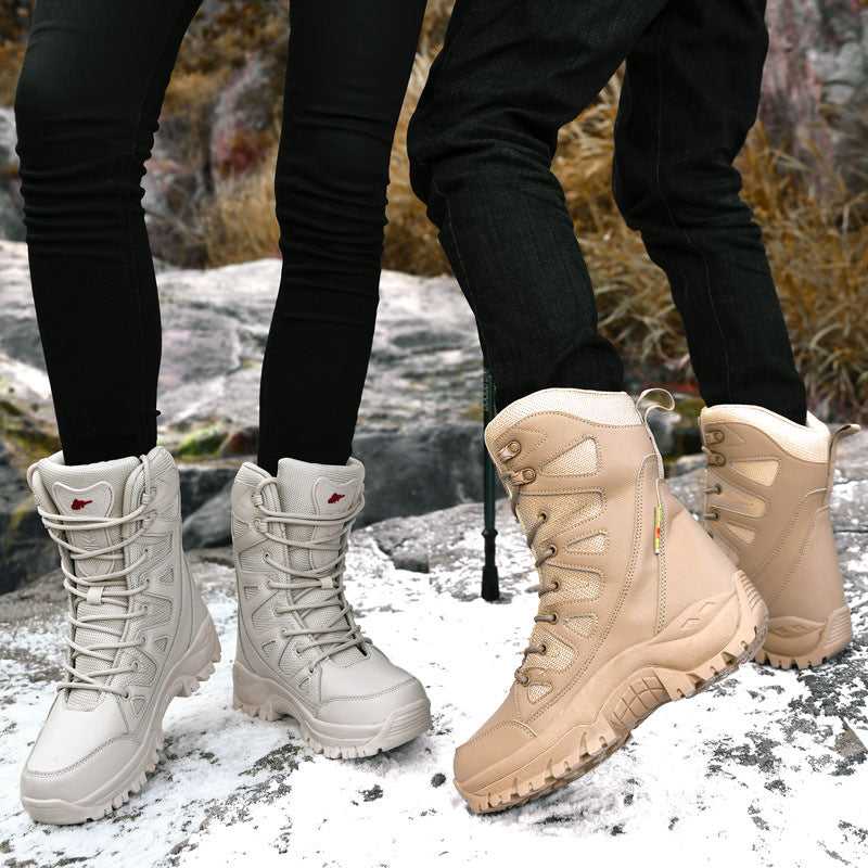 Damen Wasserfeste High-Top Wanderschuhe mit isolierender Innenausstattung R&B