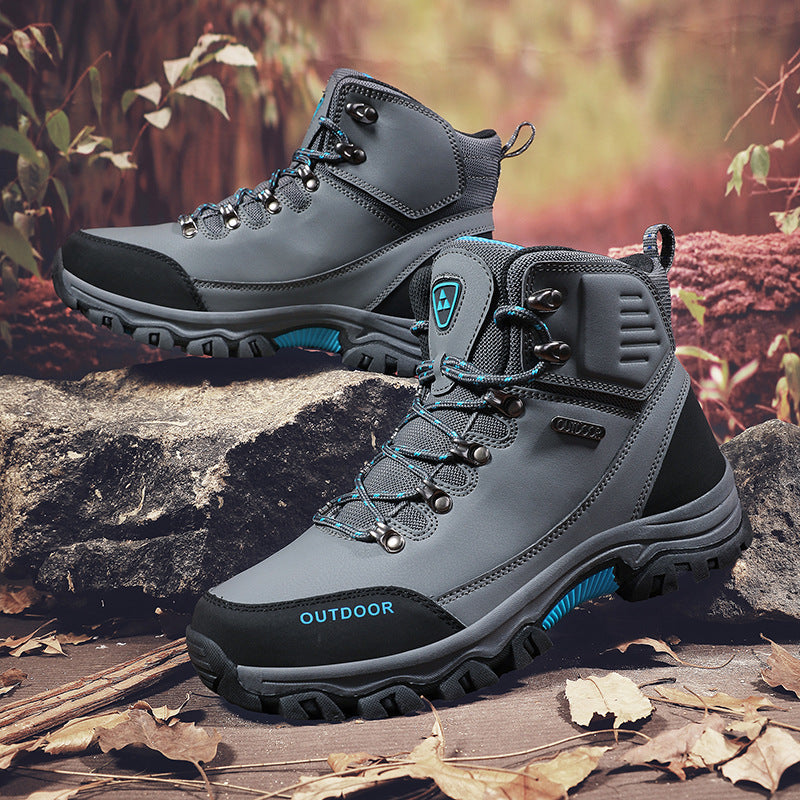Herren All-Terrain Wanderstiefel mit hohem Knöchelschutz und griffiger Sohle R&B
