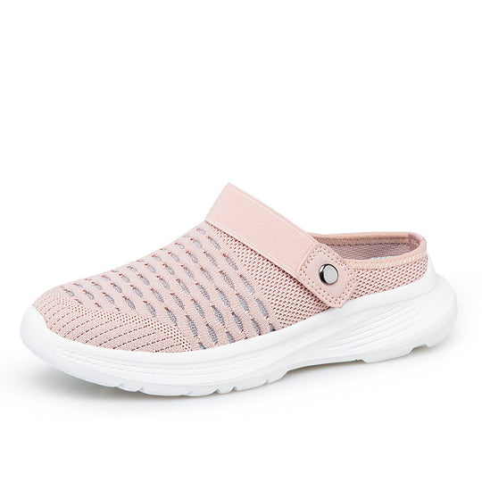 Damen Atmungsaktive Clogs mit elastischem Riemen R&B
