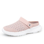 Damen Bequeme Mesh-Clogs mit rutschfester Sohle