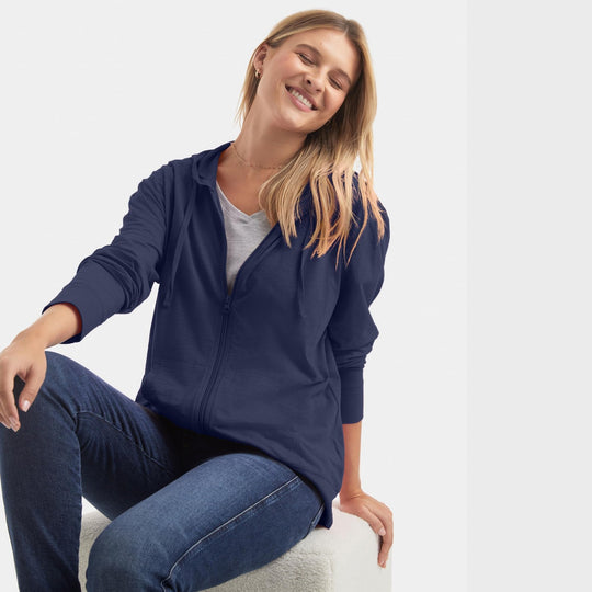 Damen Kapuzenjacke aus atmungsaktivem Material R&B