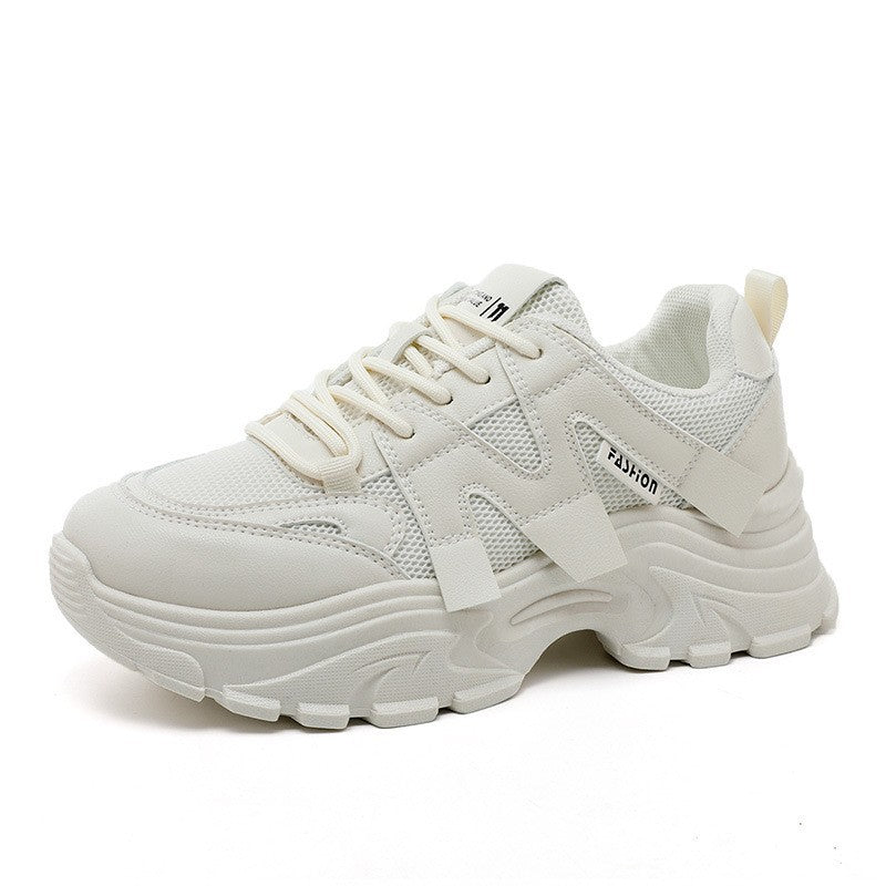Damen Sportliche Chunky Sneakers mit atmungsaktiver Obermaterialstruktur R&B