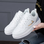 Damen Sportliche Sneakers mit eleganter Akzentfarbe
