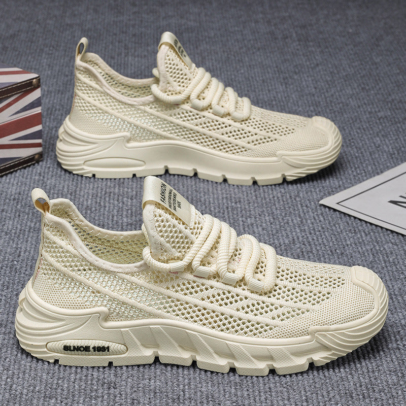 Damen Atmungsaktive Freizeitsneaker mit flexiblem Sohlenprofil und modernem Design