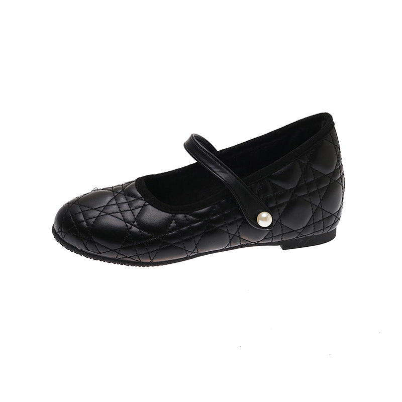 Damen Ballerinas mit modischem Riemen und eleganter Steppoptik R&B
