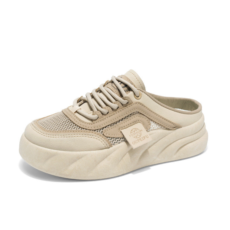 Damen Sneakers mit atmungsaktiver Netzstruktur und dämpfender Sohle R&B