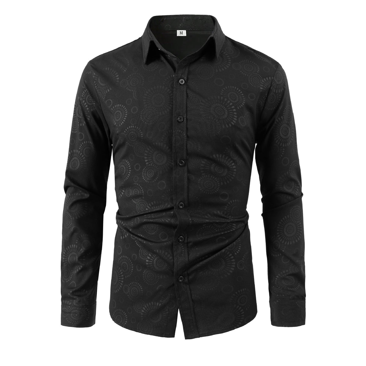Herren Hemd mit feinem Musterdruck R&B