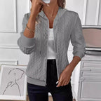 Damen Strickjacke mit Kapuze
