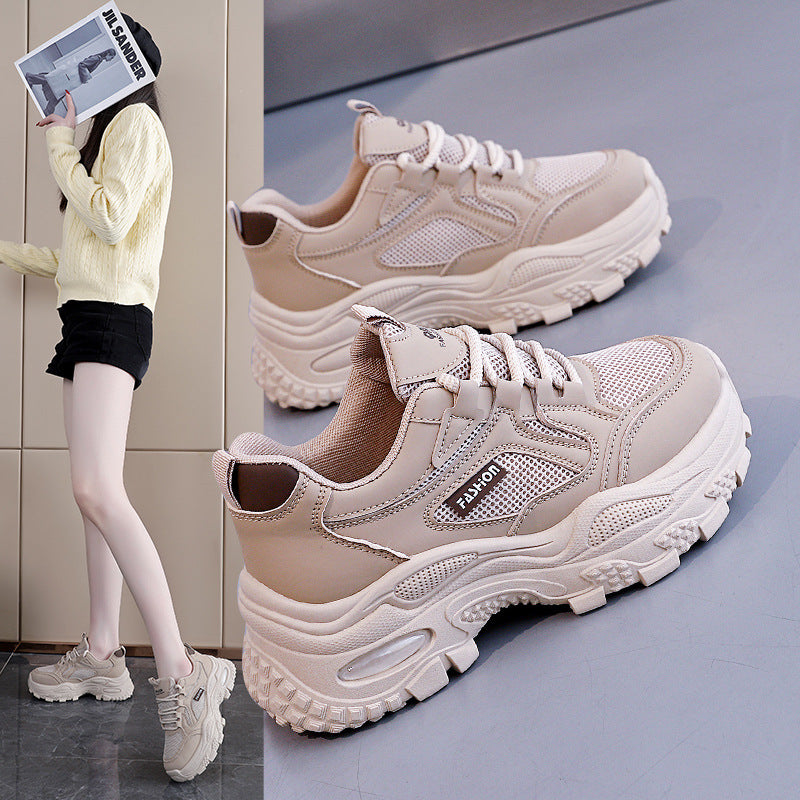 Damen Sportliche Sneakers mit ergonomischem Dämpfungssystem und luftdurchlässiger Mesh-Oberfläche R&B
