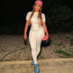 Damen Figurbetonter Jumpsuit R&B