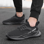 Damen Sportliche Sneakers aus atmungsaktivem Mesh mit rutschfester Sohle