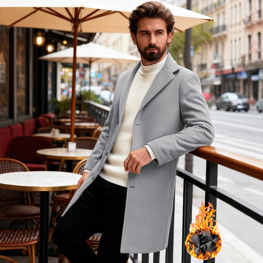 Herren eleganter, klassischer Übergangsblazer R&B
